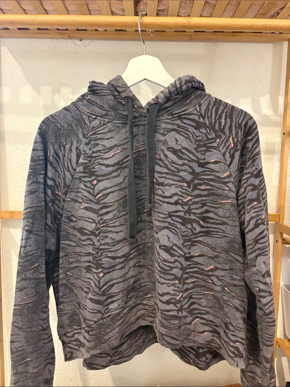 All Saints Tyger Raglan Hoodie
